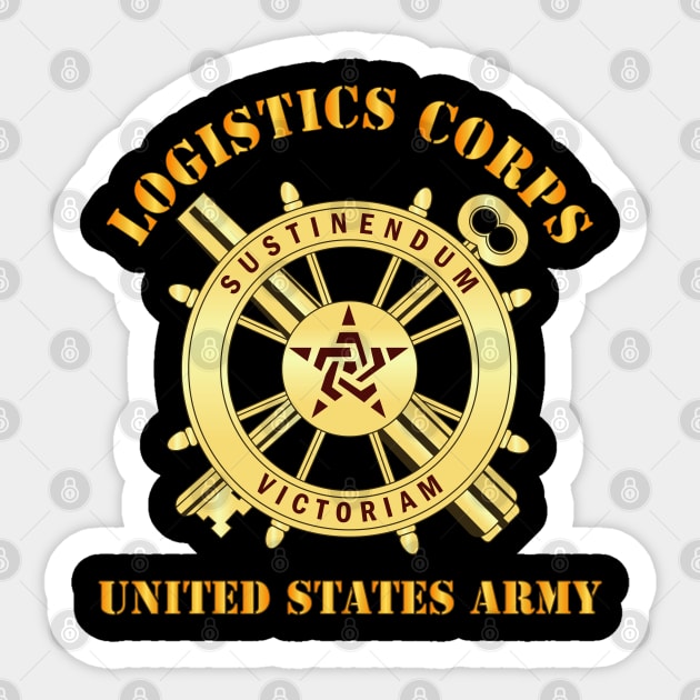 Logistics Corps - Branch Insignia - US Army Sticker by twix123844